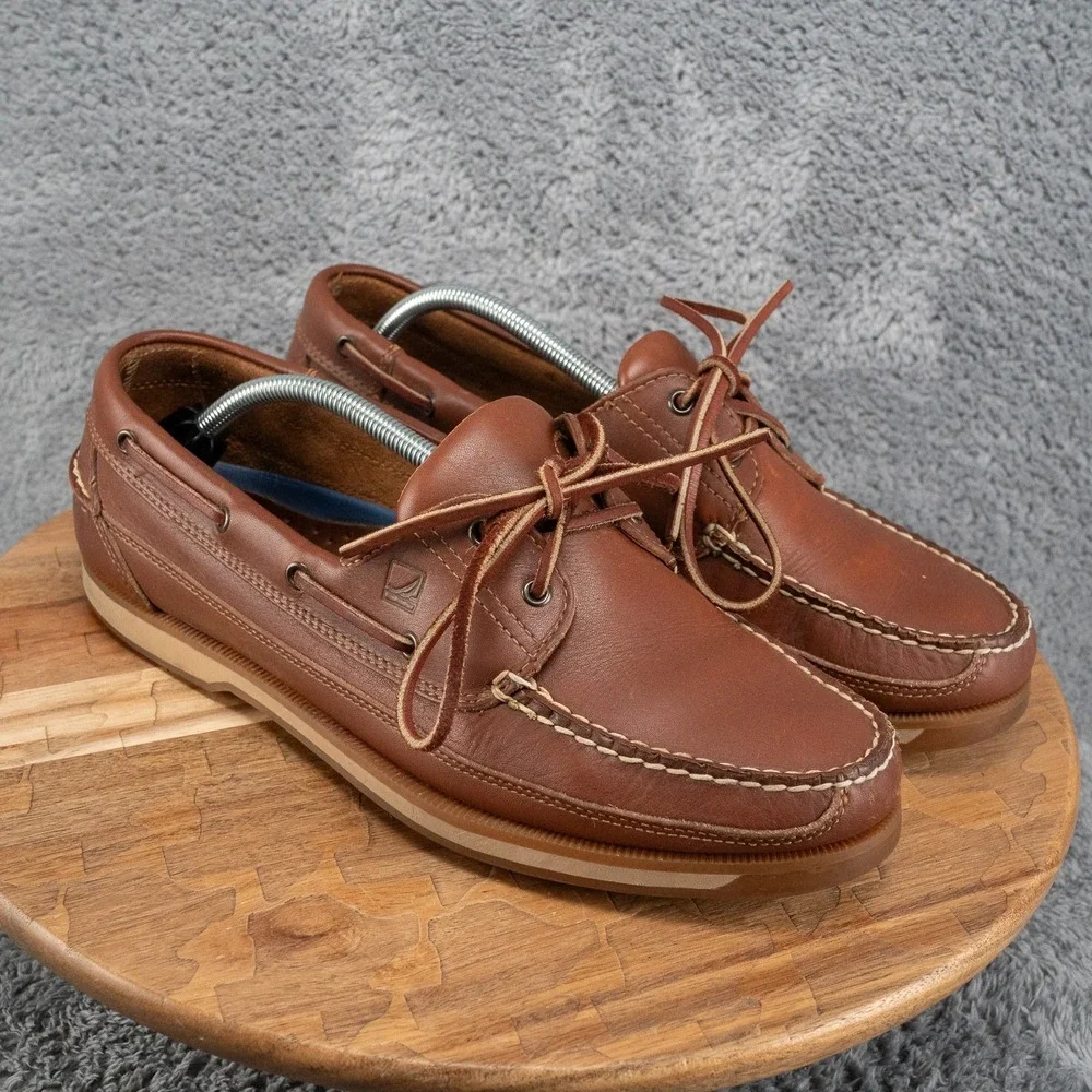 Sperry Authentic Original Boat Shoe Tan/Gum  Men's 12 M